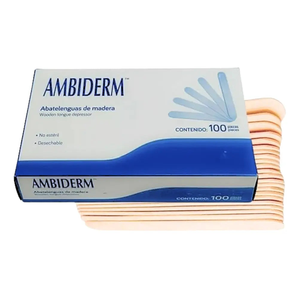Abatelenguas Madera Ambiderm
