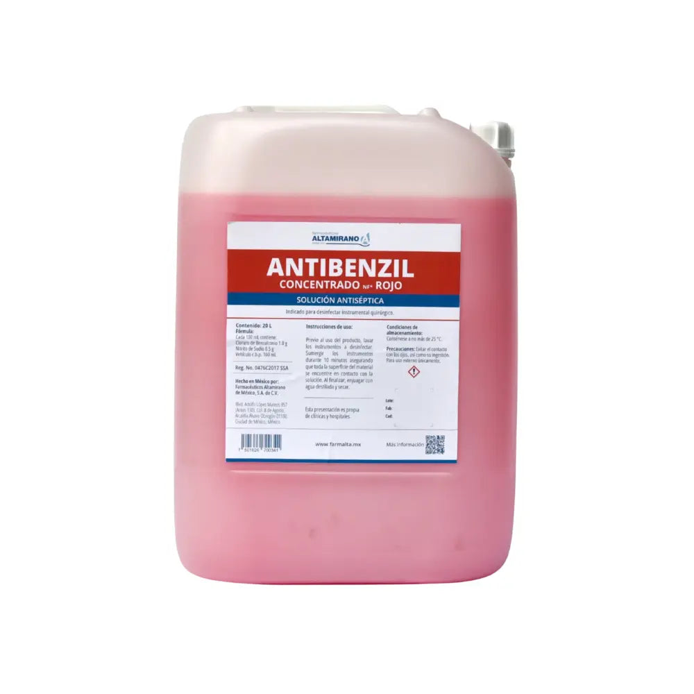 Antibenzil (Benzal) Solucion Desinfectante Altamirano