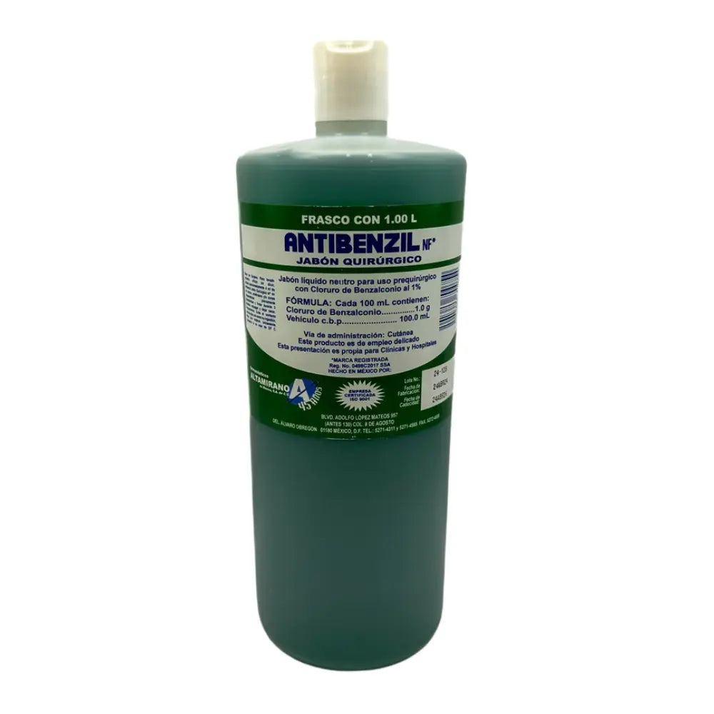 Antibenzil (Benzal) Solucion Desinfectante Altamirano