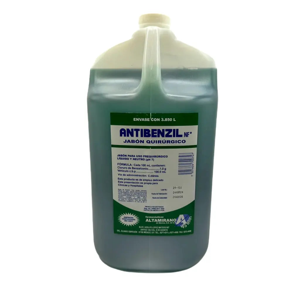 Antibenzil (Benzal) Solucion Desinfectante Altamirano