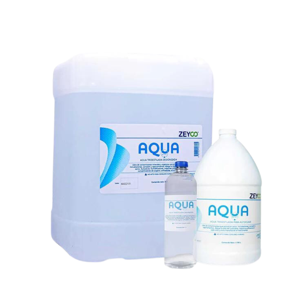 AQUA Agua P/ Autoclave Zeyco