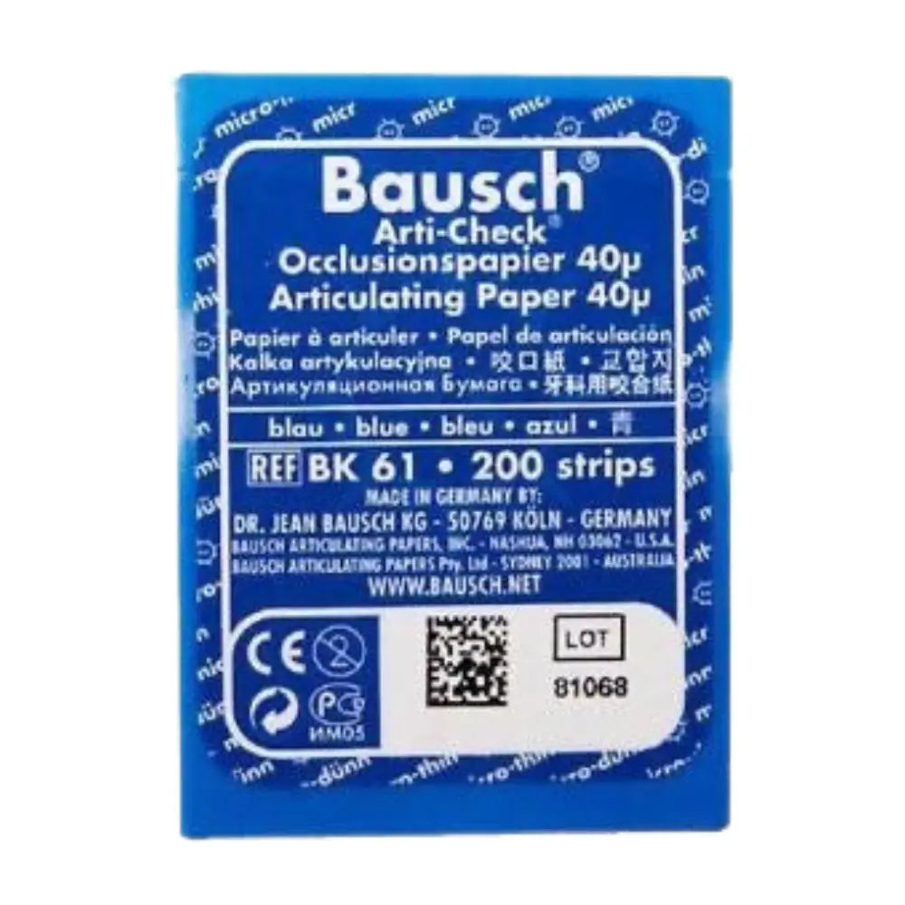 Papel Articular 40 Micras Bausch