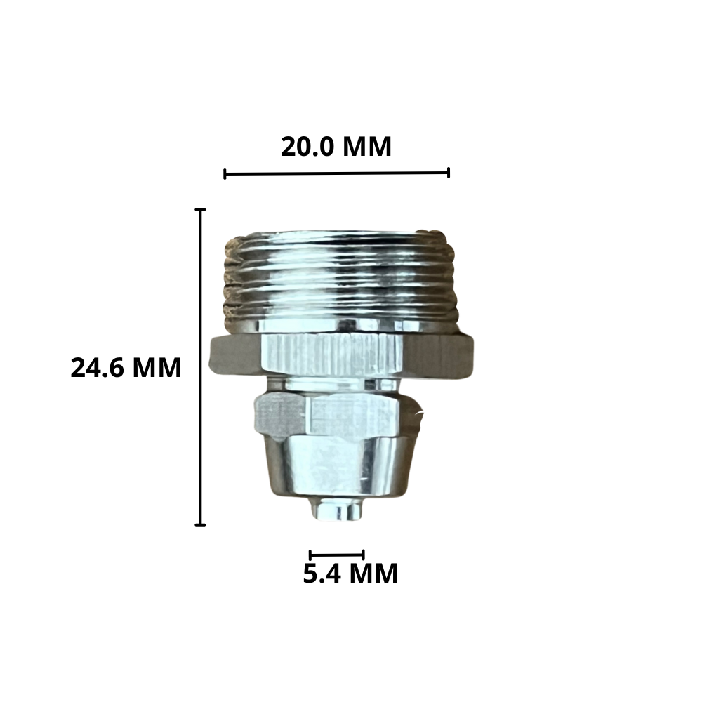 Conector Manguera 8mm X 1/2" NPT