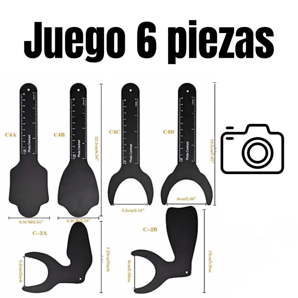 Contrastadores de Aluminio 6 pz DT