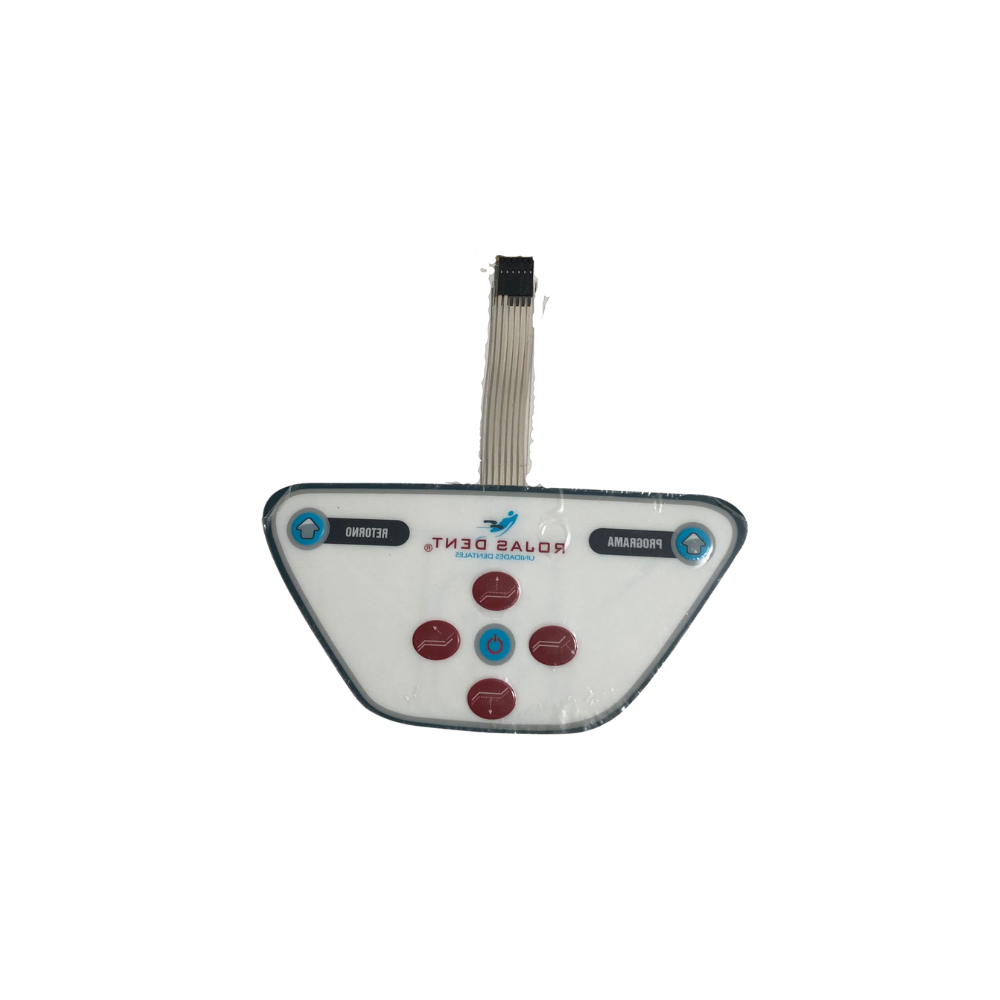 Panel De Control Rojas Dent (Etiqueta - Pad)