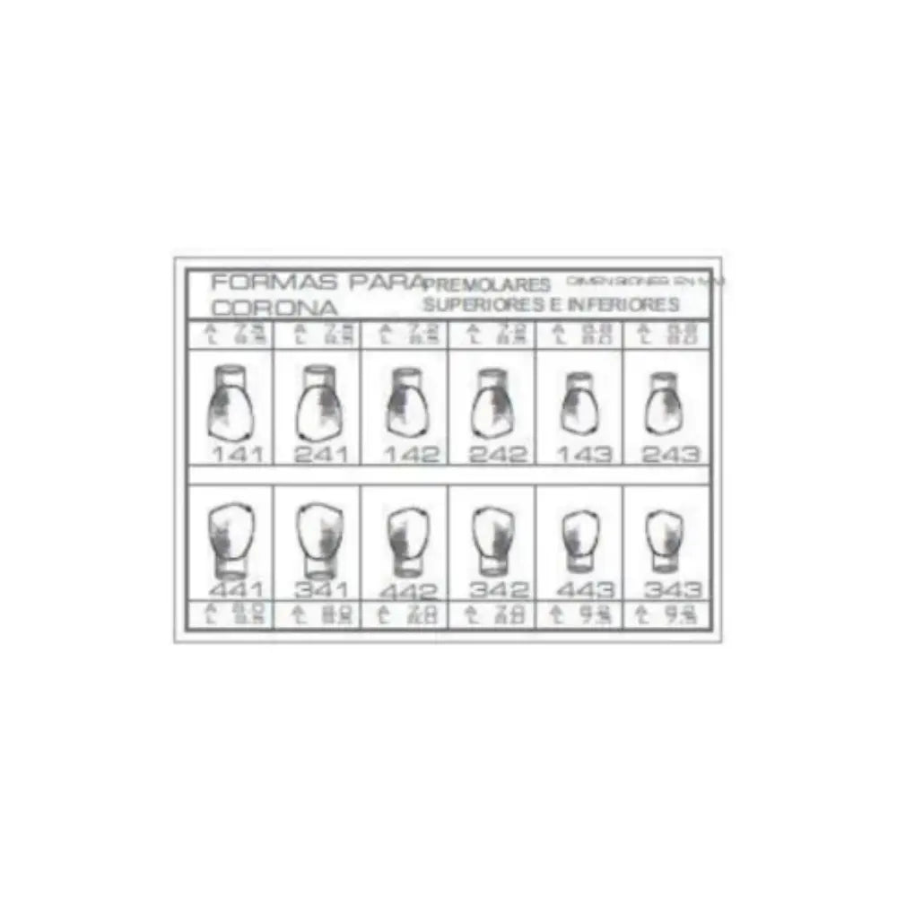 Coronas De Celuloide Anteriores y Posteriores