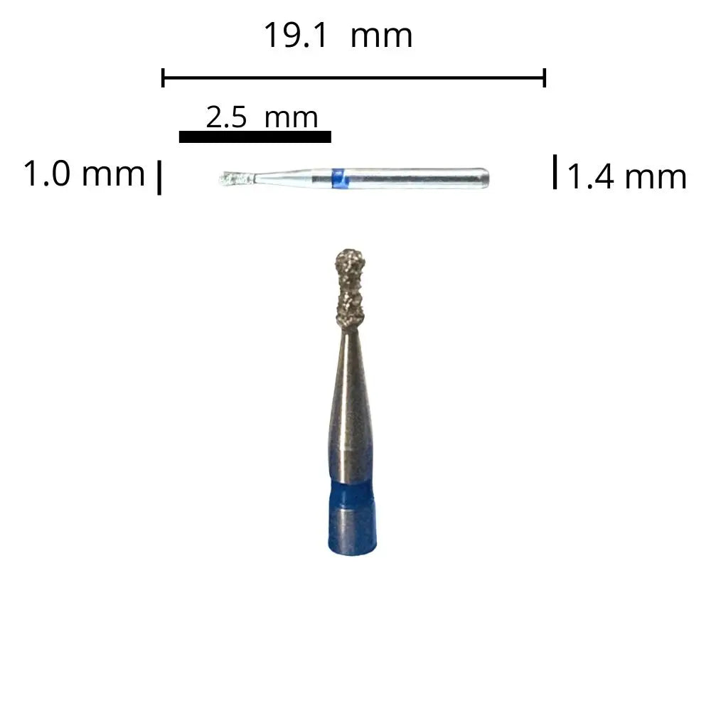 DI-41 Cono Doble Fresa Diamante Grano Medio Pza DT