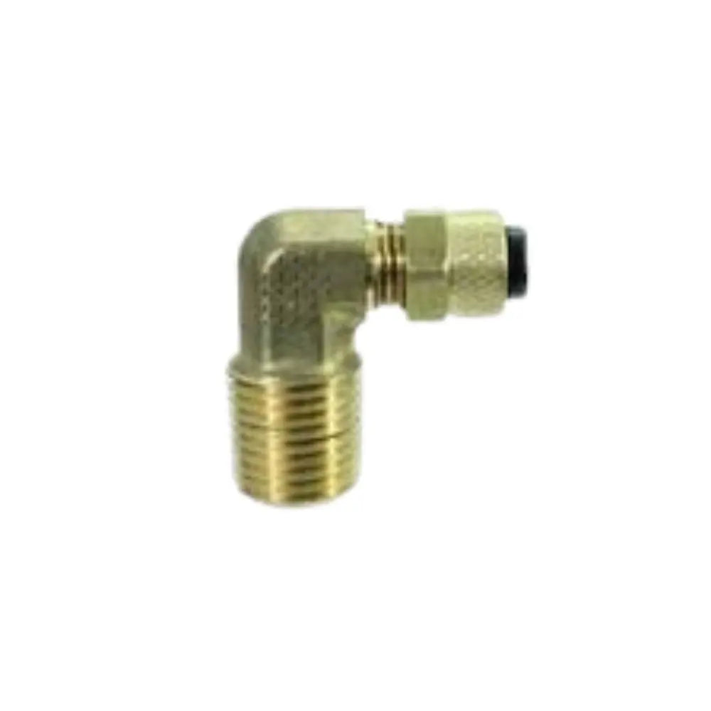 Empate Codo 1/4” NPT  X 1/4” poliflow