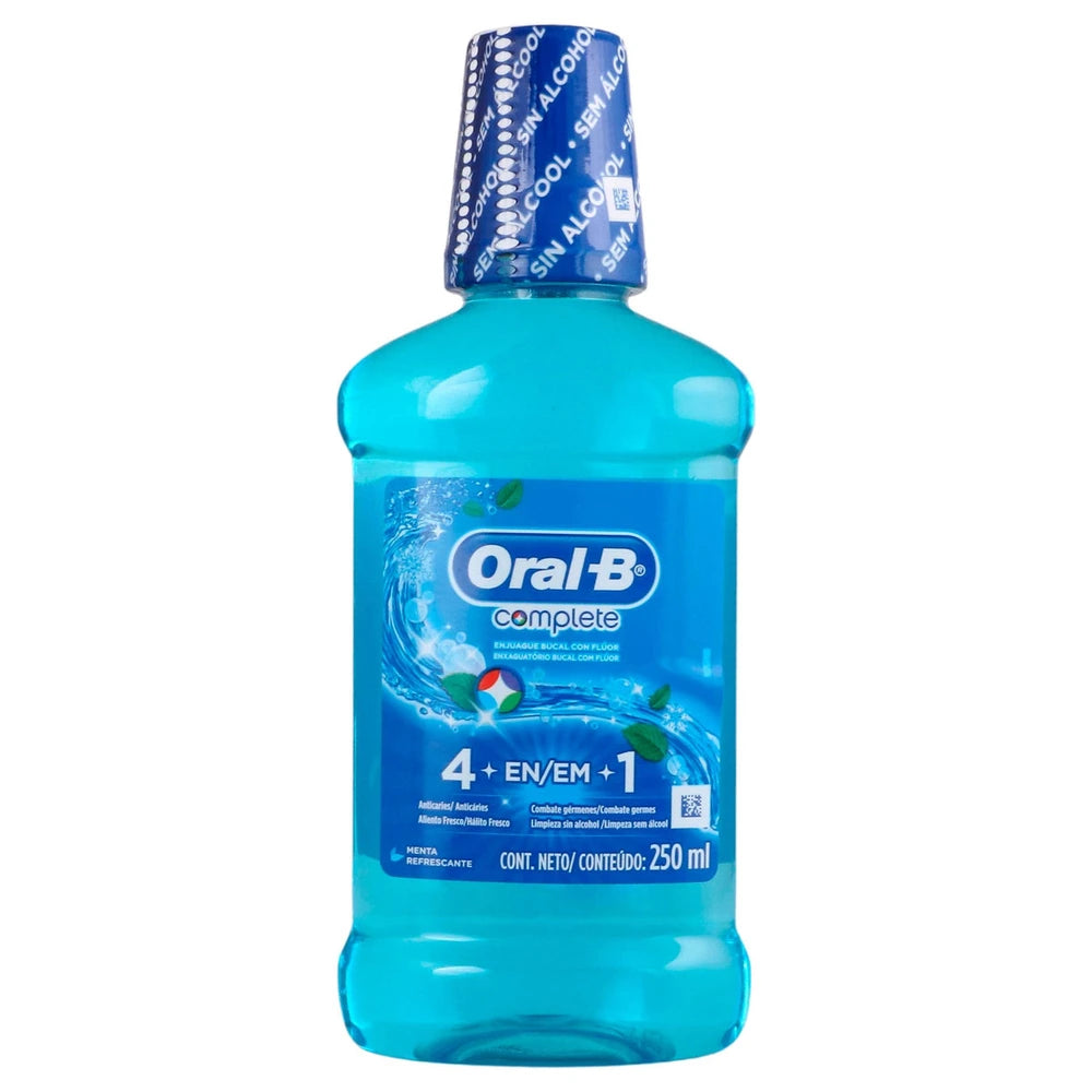 Enjuague bucal Oral-B Complete menta refrescante 250 ml