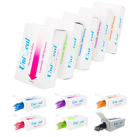 Eyectores De Saliva Colores C/100 Uniseal