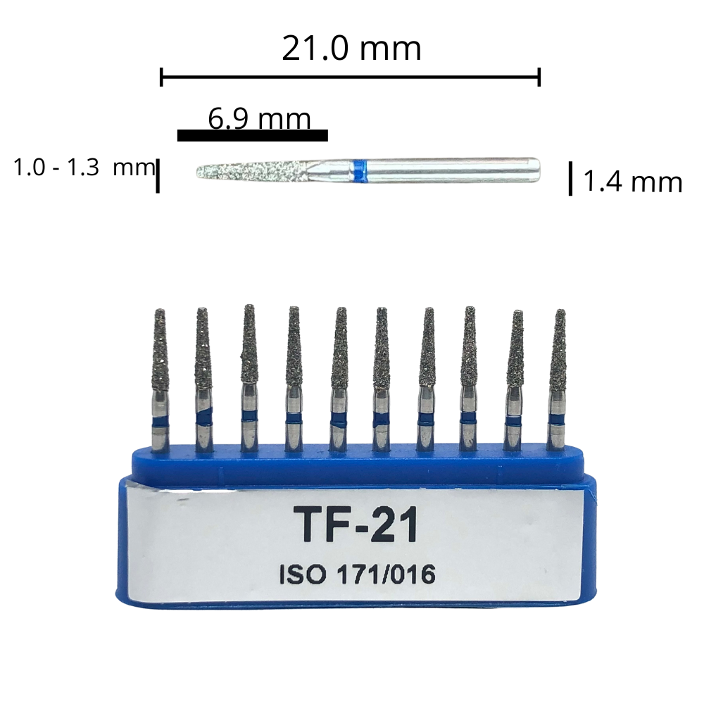 Fresa Diamante TF-21 10 pz. DT