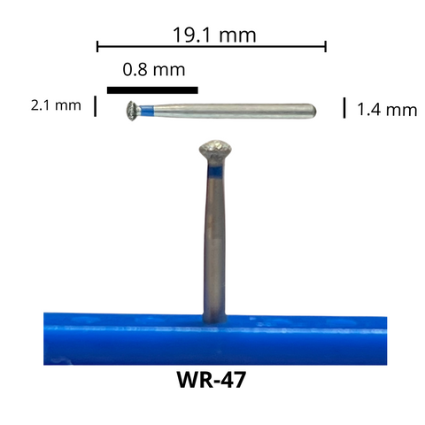 WR-47 Rueda Fresa Diamante Grano Medio Pieza DT