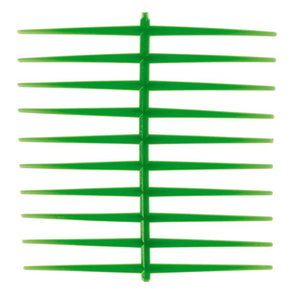 Gancho Anillo Recto Cera Verde - Formas De Cera Berg