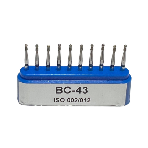 BC-43 Fresa Bola C/ Cuello Diamante Grano Medio C/10 DT