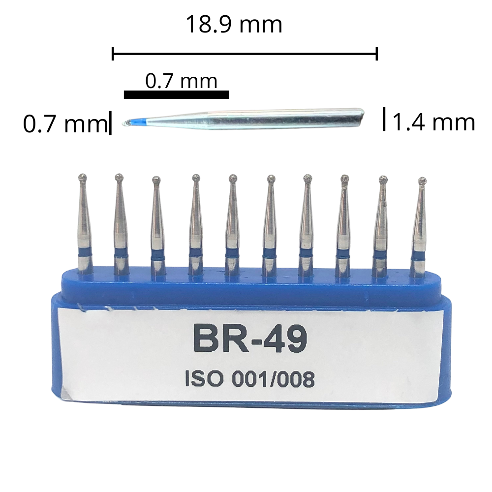 BR-49 Bola Fresa Diamante Grano Medio C/10