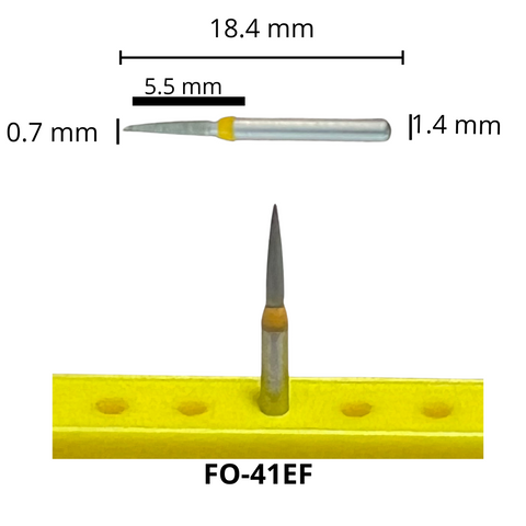 FO-41EF Flama Fresa Diamante Grano X Fino Pza DT