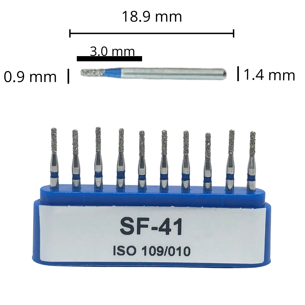 SF-41 Cilíndrica Fresa Diamante Grano Medio Pza DT