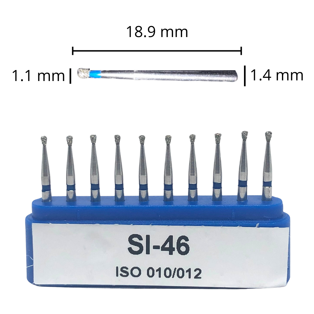 SI-46 Cono Invertido Fresa Diamante Grano Medio C/10 DT