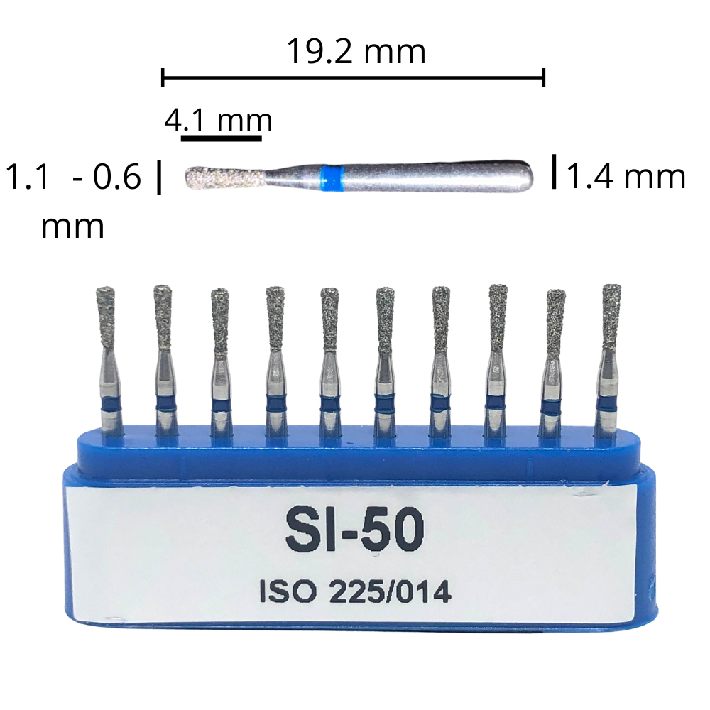 SI-50 Cono Invertido Fresa Diamante Grano Medio C/10 DT