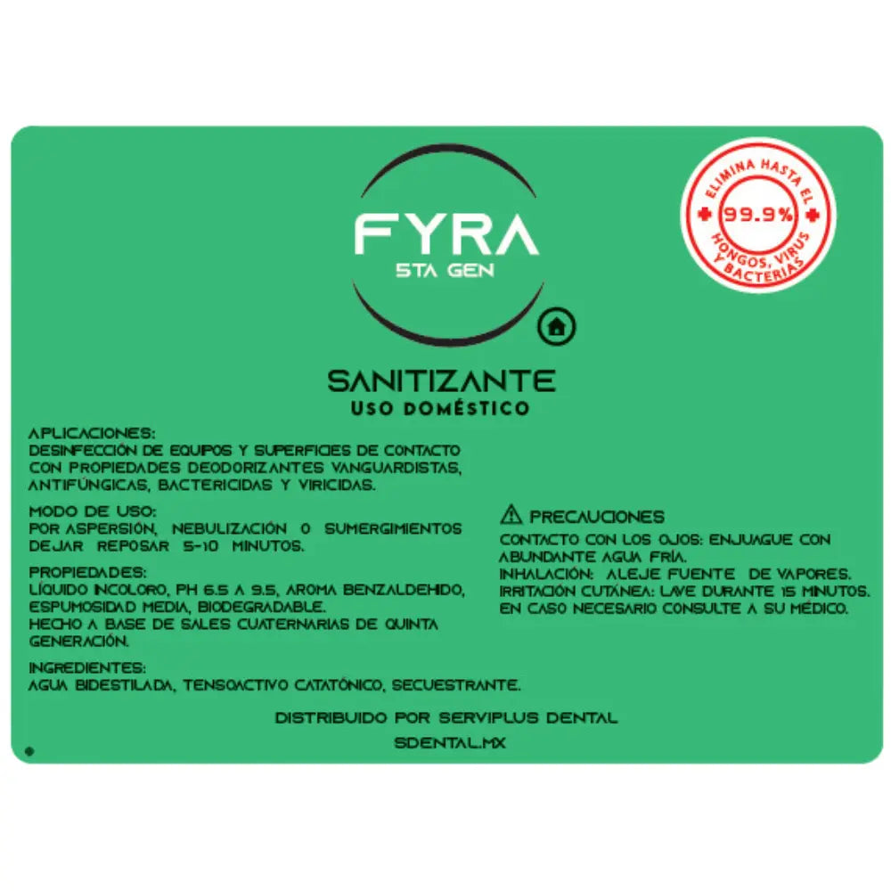 Fyra Verde 500 ml c/ aspersor - uso general