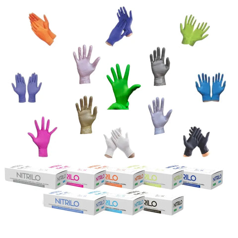 Guantes Nitrilo Colores Uniseal