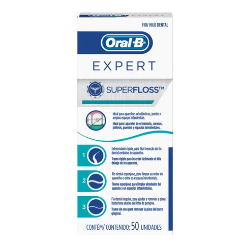 Hilo Dental Expert Super Floss 50pz Oral-B