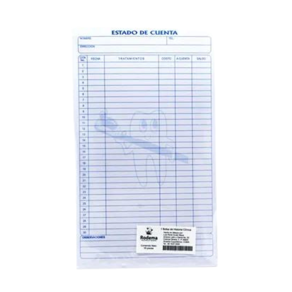 Historia Clinica De Paciente Simplificada
