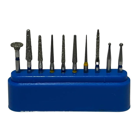 Kit Fresas Diamante Dr. Johnny C/10 (Protesis)