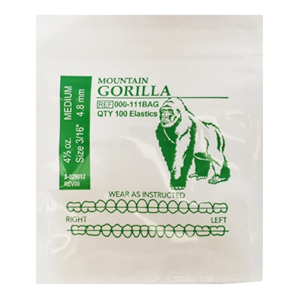 Elasticos Intraorales Bolsa C/100 (Ligas) American Orthodontics