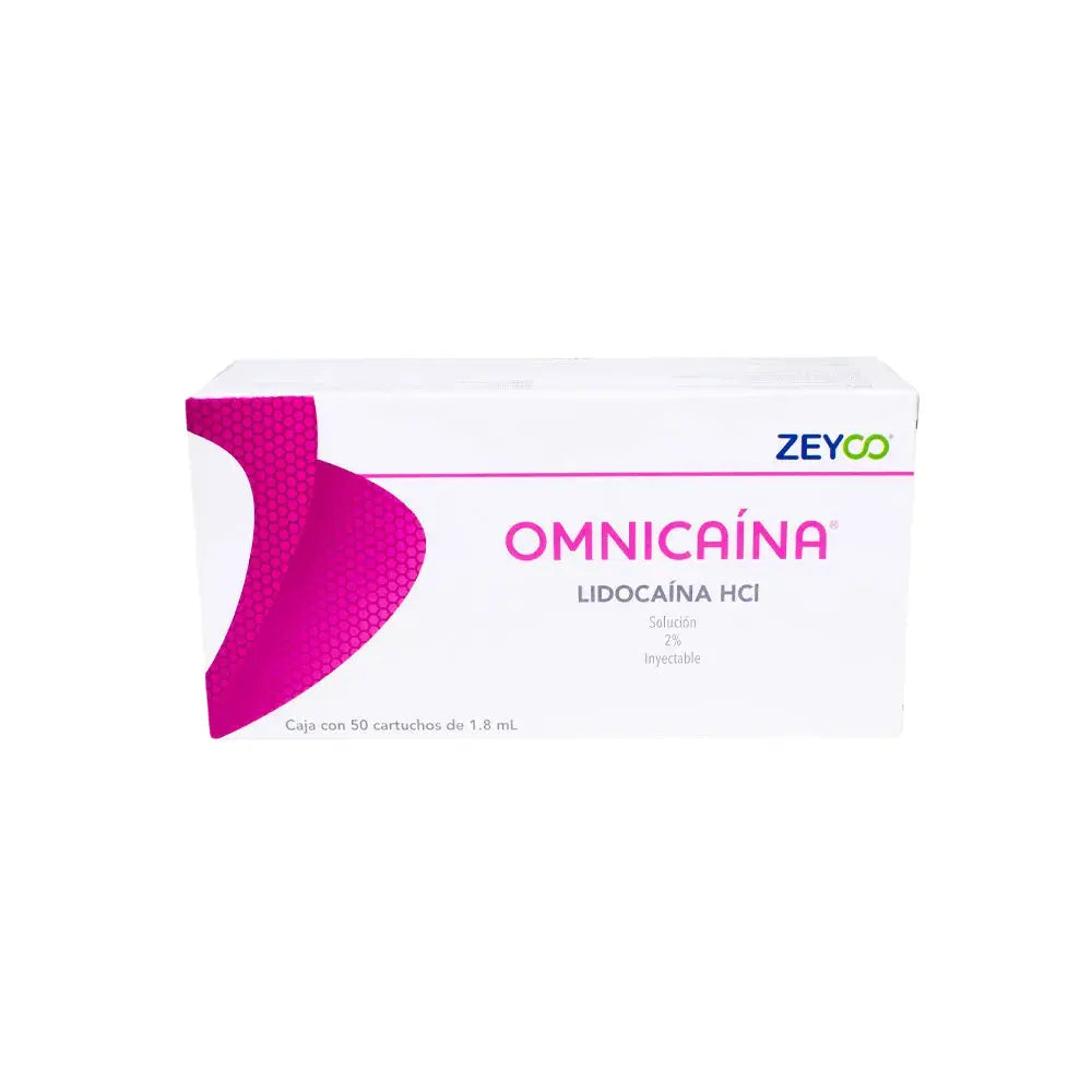 Omnicaina Anestesia Lidocaina Plastico Zeyco*