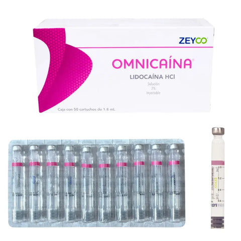 Omnicaina Anestesia Lidocaina Plastico Zeyco*