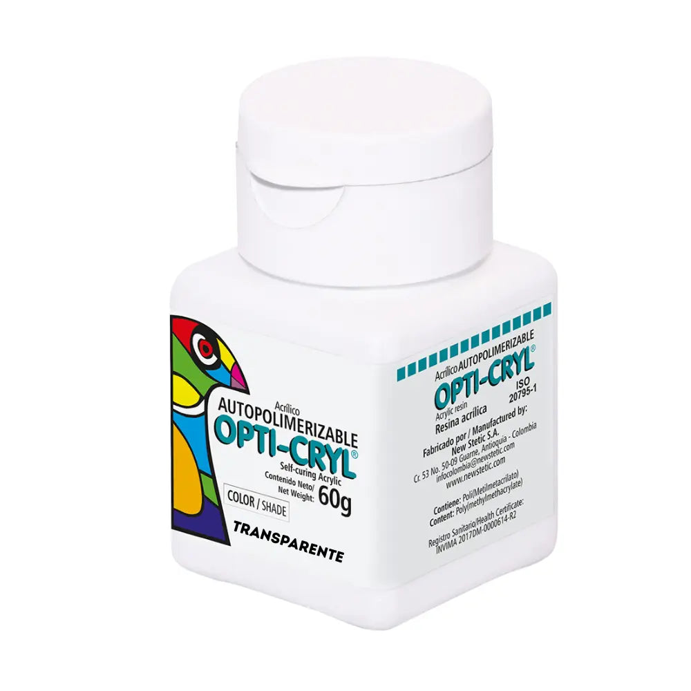 OptiCryl Acrilico Autocurable 60gr