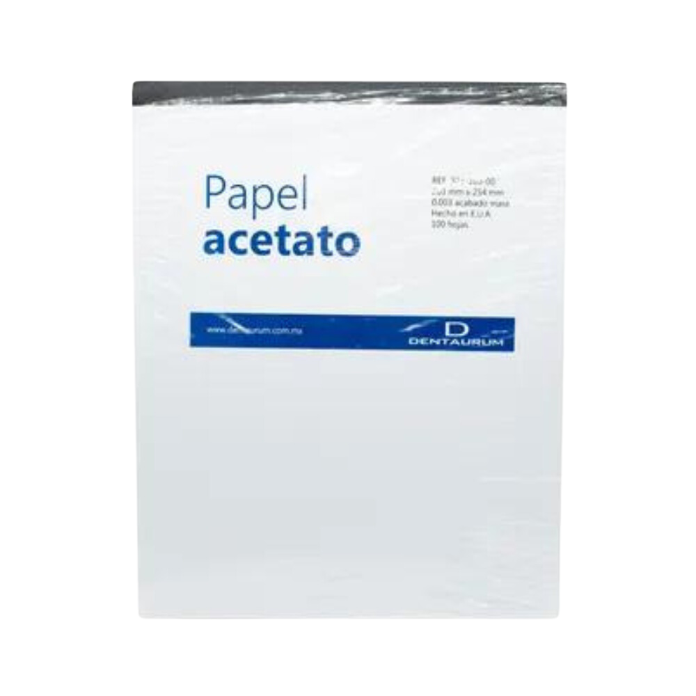 Block Papel Cefalometrico C/100 Hojas Dentaurum