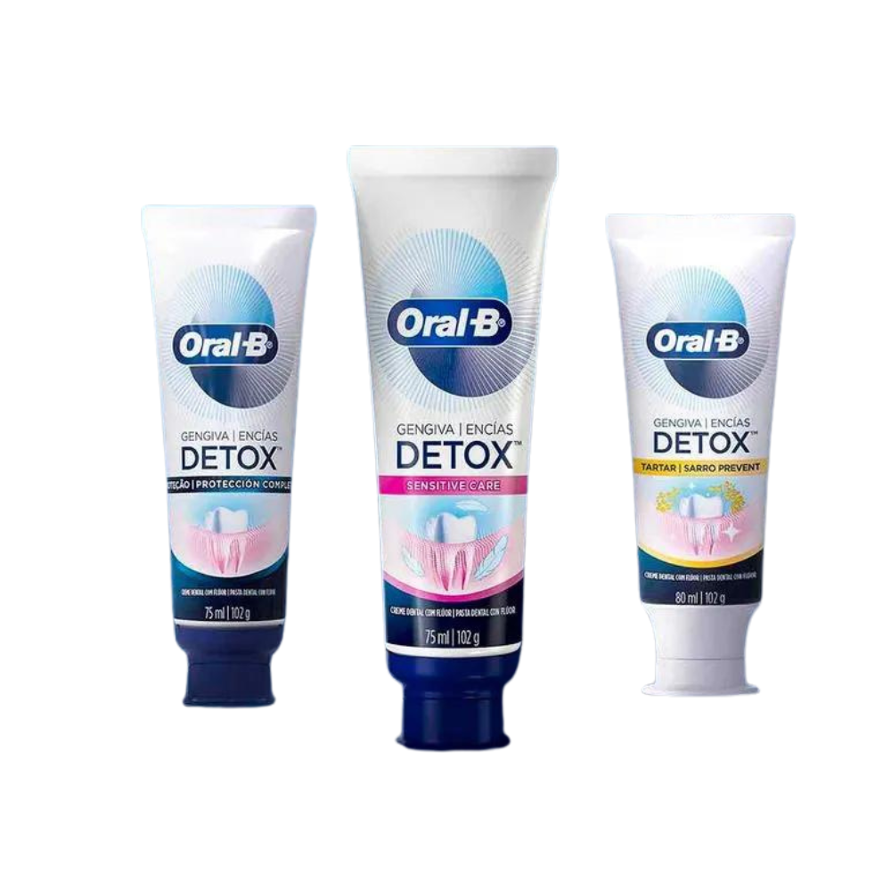 Detox 75 ml Pasta Dental Oral B