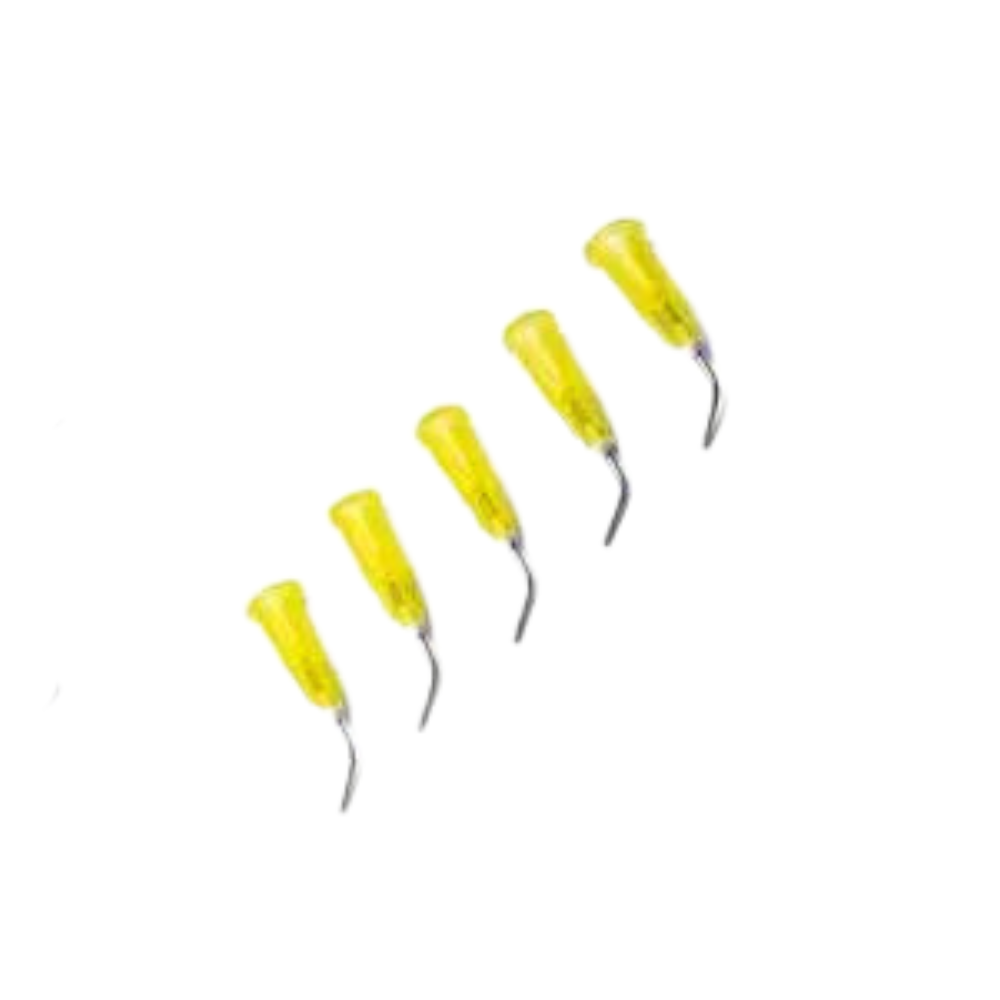 Puntas C/5 Amarillo Dispensadoras P/Resina Fluida / Selladores Desechables DT