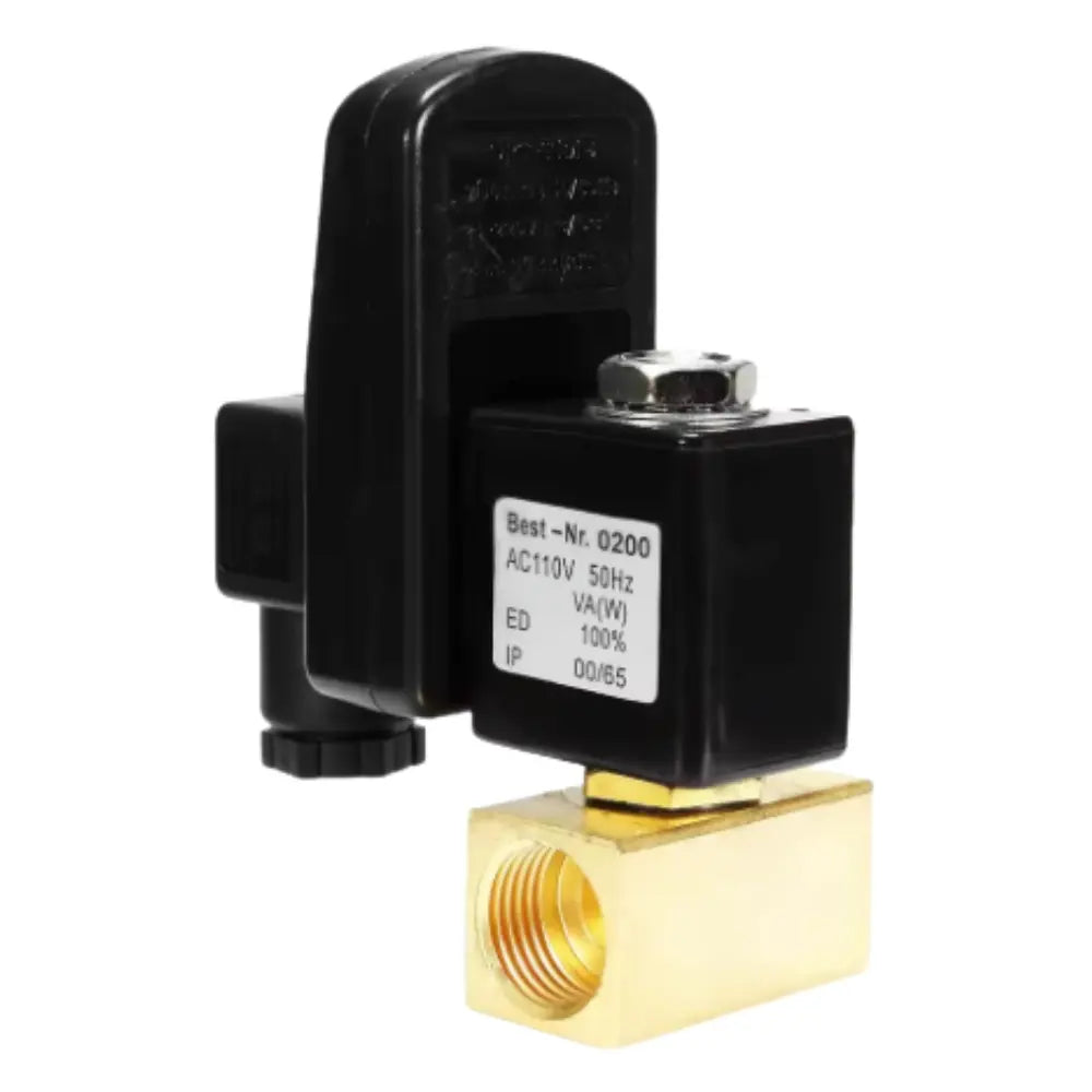 Valvula Solenoide 1/2" C/ Timer Aire-Vapor (Purga Automatica)
