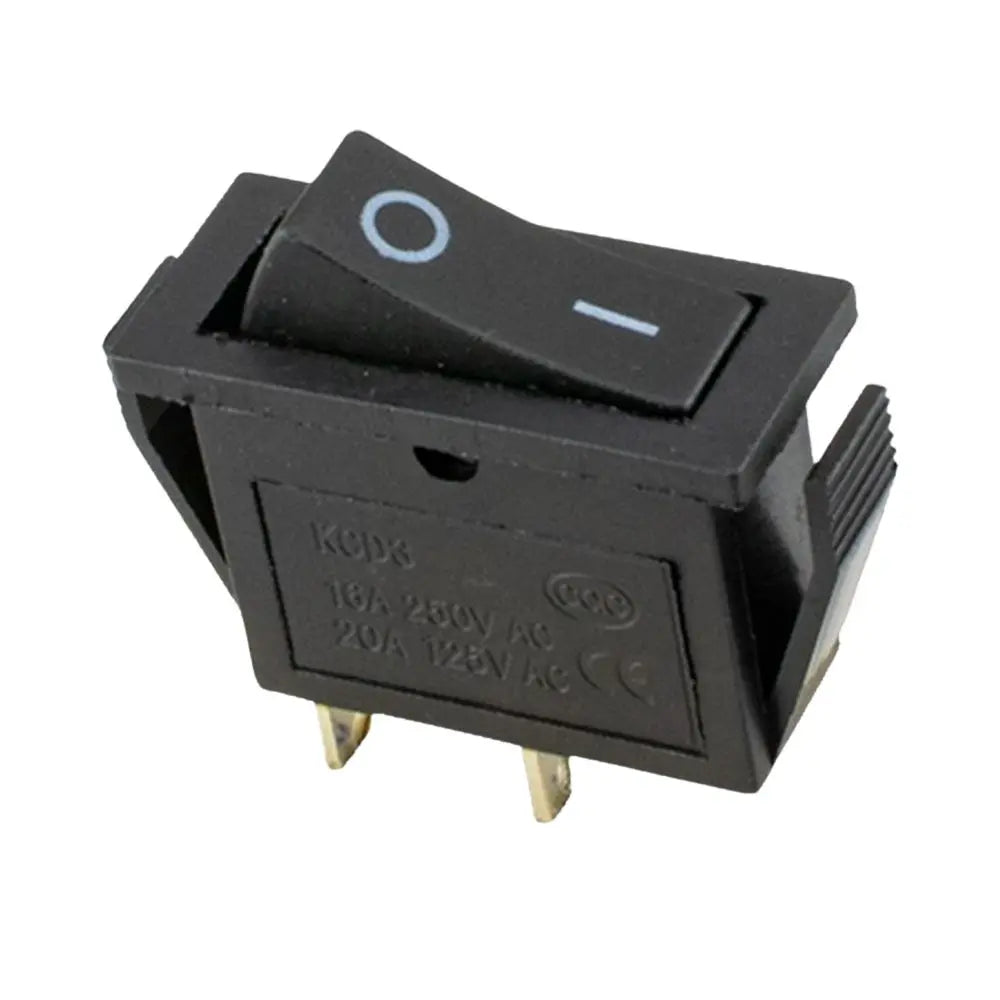 Switch Apagador Negro 127-220v Rectangular