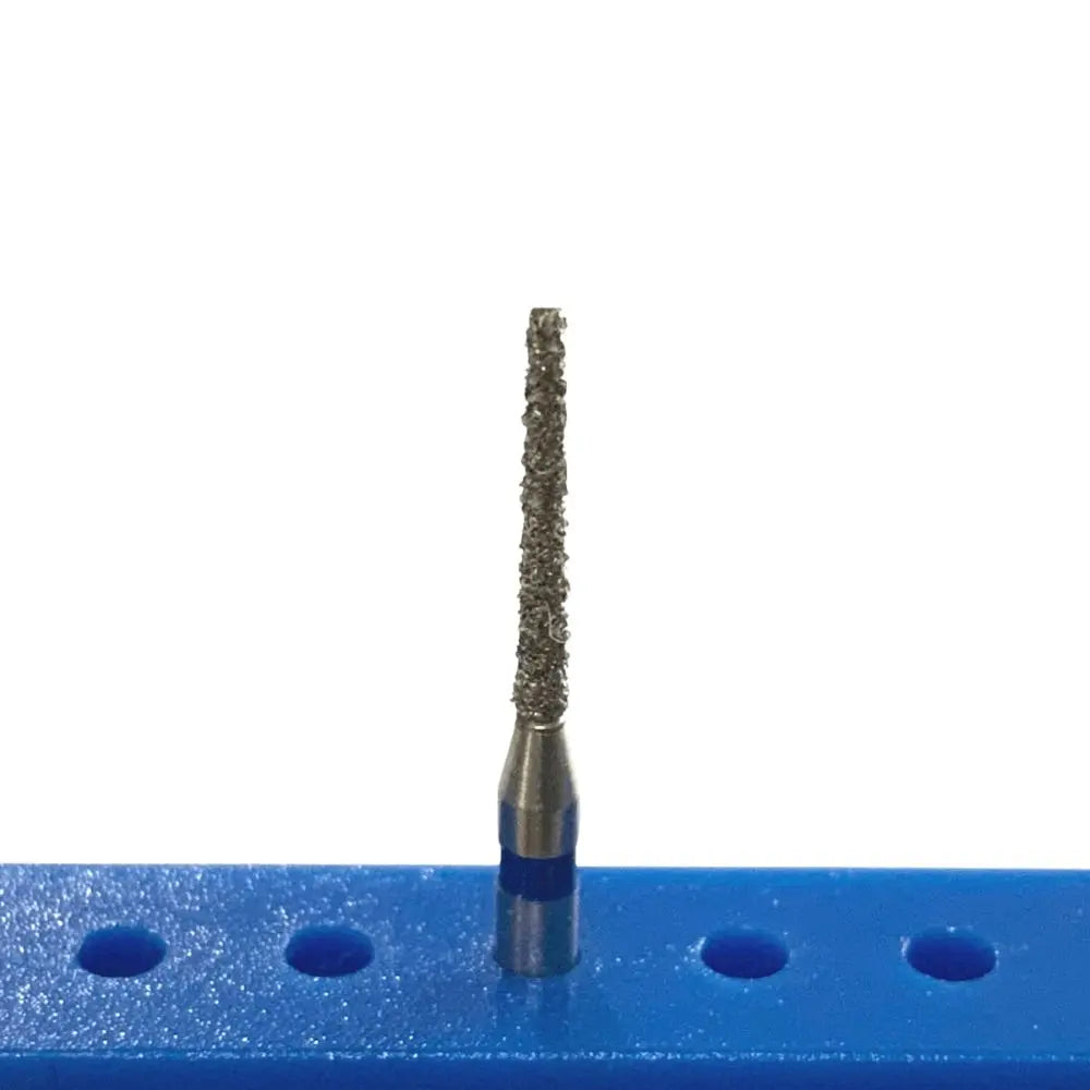 TF-07 Fresa Diamante Troncocónica Punta Plana Grano Medio Pza DT