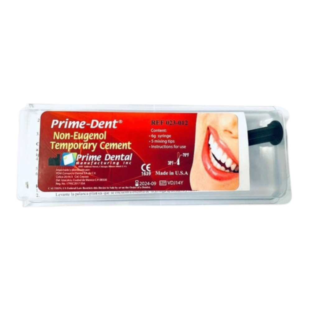 Temp Bond NE Prime Dent Cemento Temporal Sin Eugenol