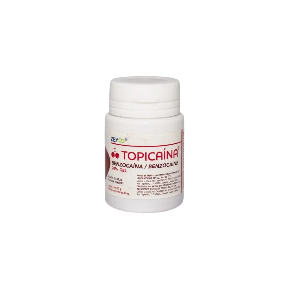 Topicaina 30g Anestesia Tópica Sabores Zeyco