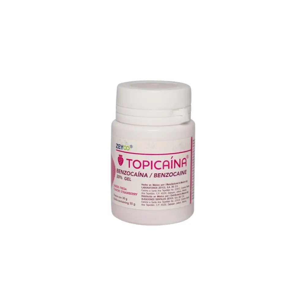 Topicaina 30g Anestesia Tópica Sabores Zeyco
