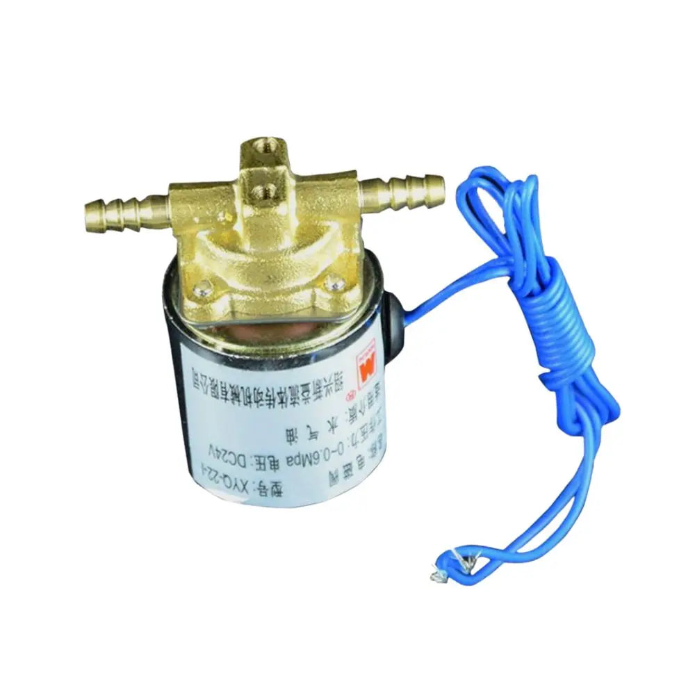 Válvula Solenoide P/ Agua 24v Entradas De 1/4”