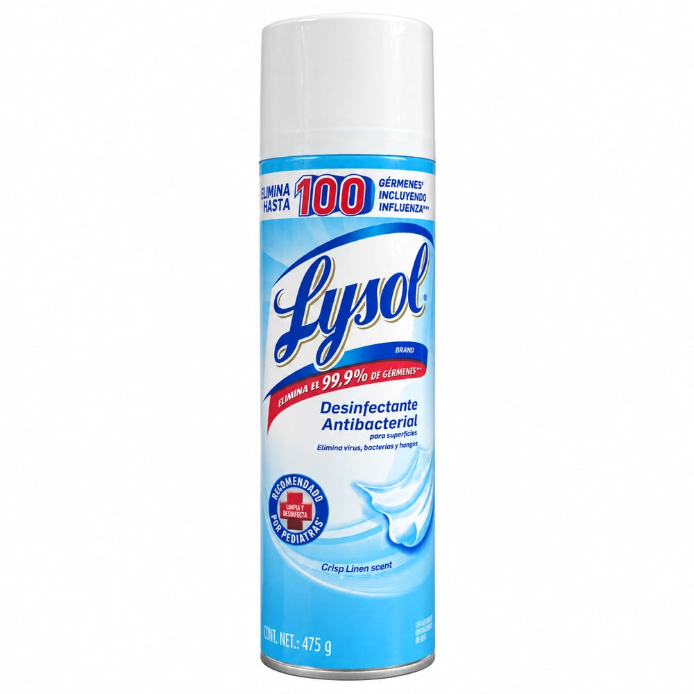 Lysol Crisp Linen desinfectante en aerosol 475 g
