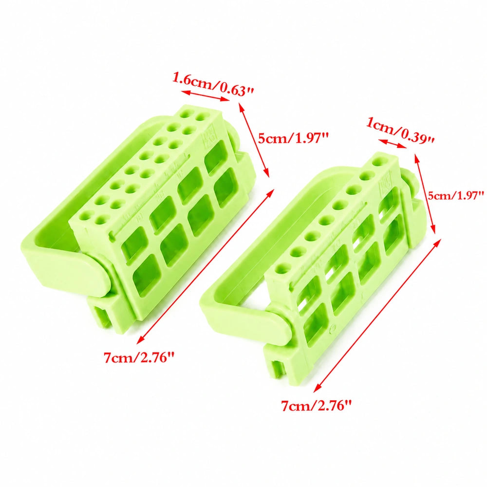 Porta Limas Endo DT Verde Limón - medidas