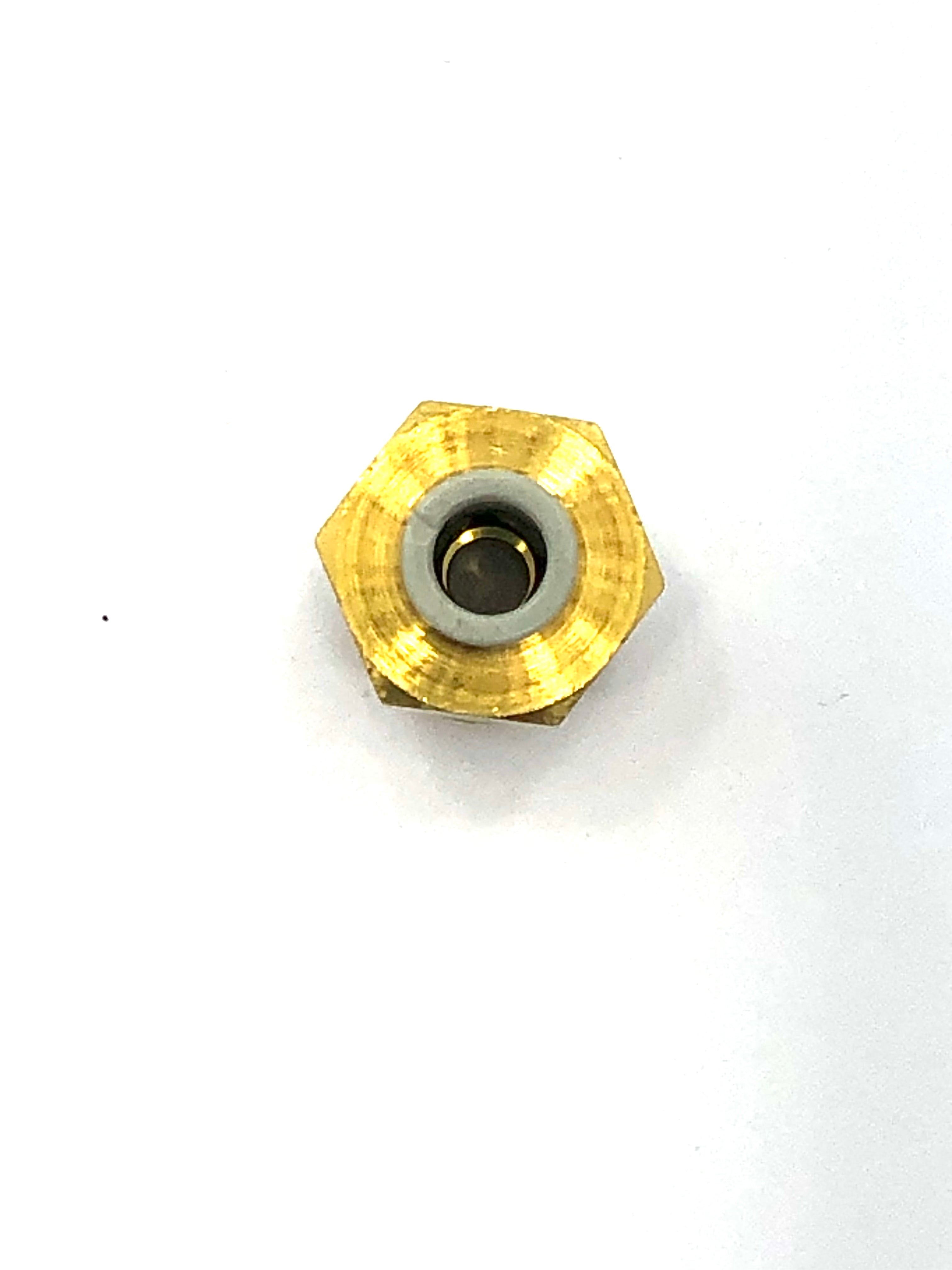 Conector Rápido 6mm x 3/8" NPT (Recto) - SDENTAL.MX Deposito Dental