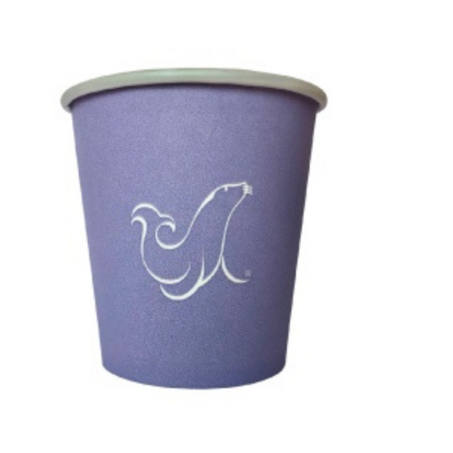 Eco Cup Vasos desechables de cartón ecológicos de colores Uniseal