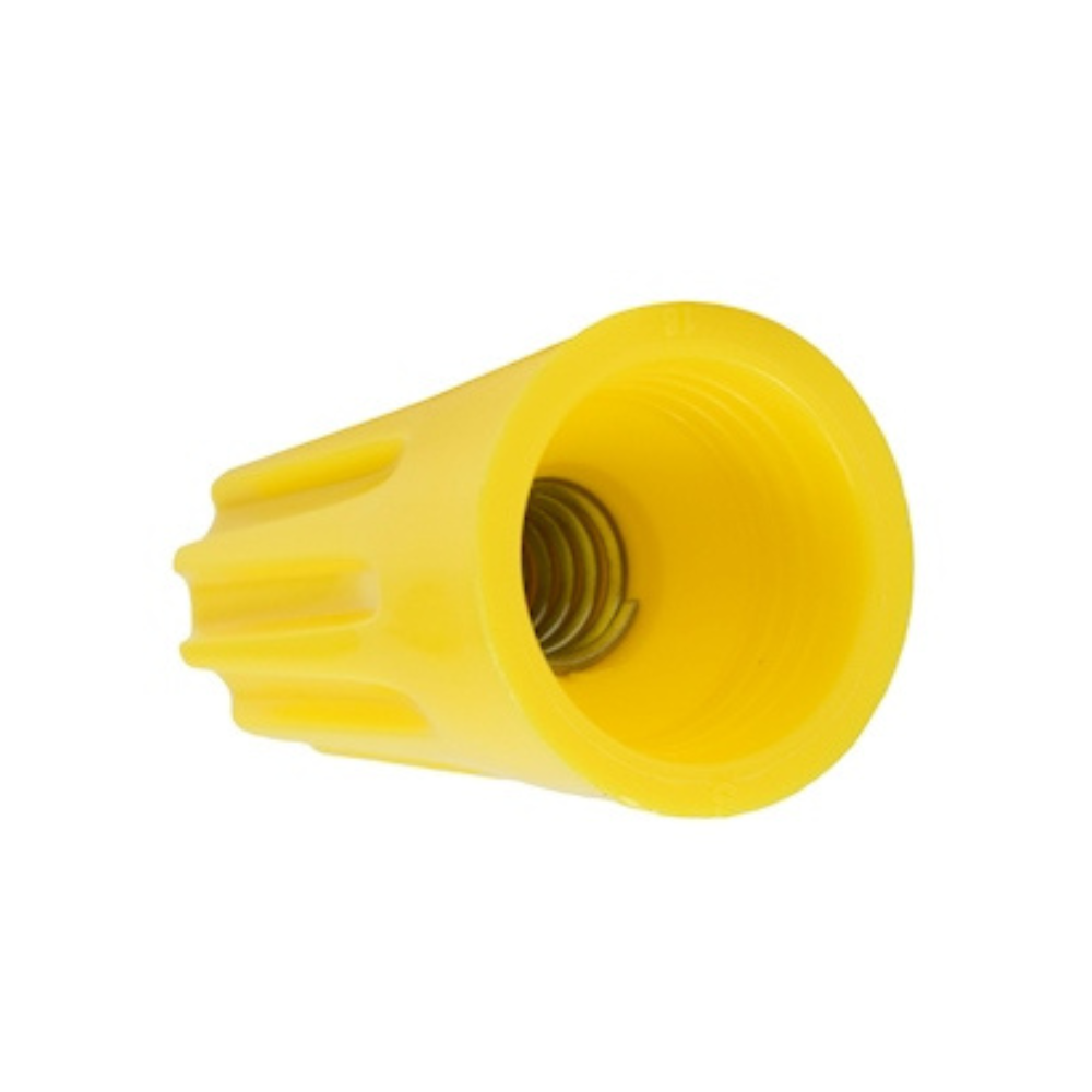 Capuchon / empalme para cable (Cal. 12-14 AWG) amarillo - SDENTAL.MX Deposito Dental
