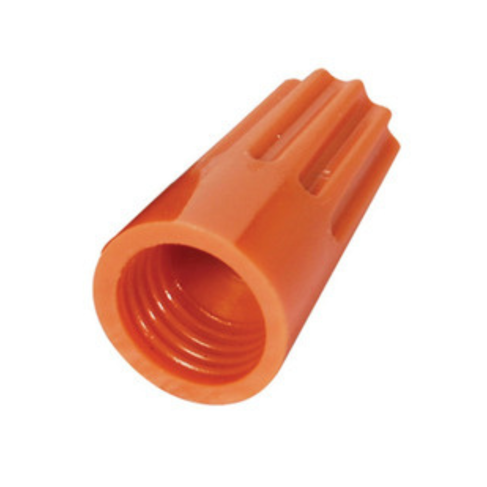 Capuchon / empalme para cable (Cal. 14-16 AWG) naranja - SDENTAL.MX Deposito Dental