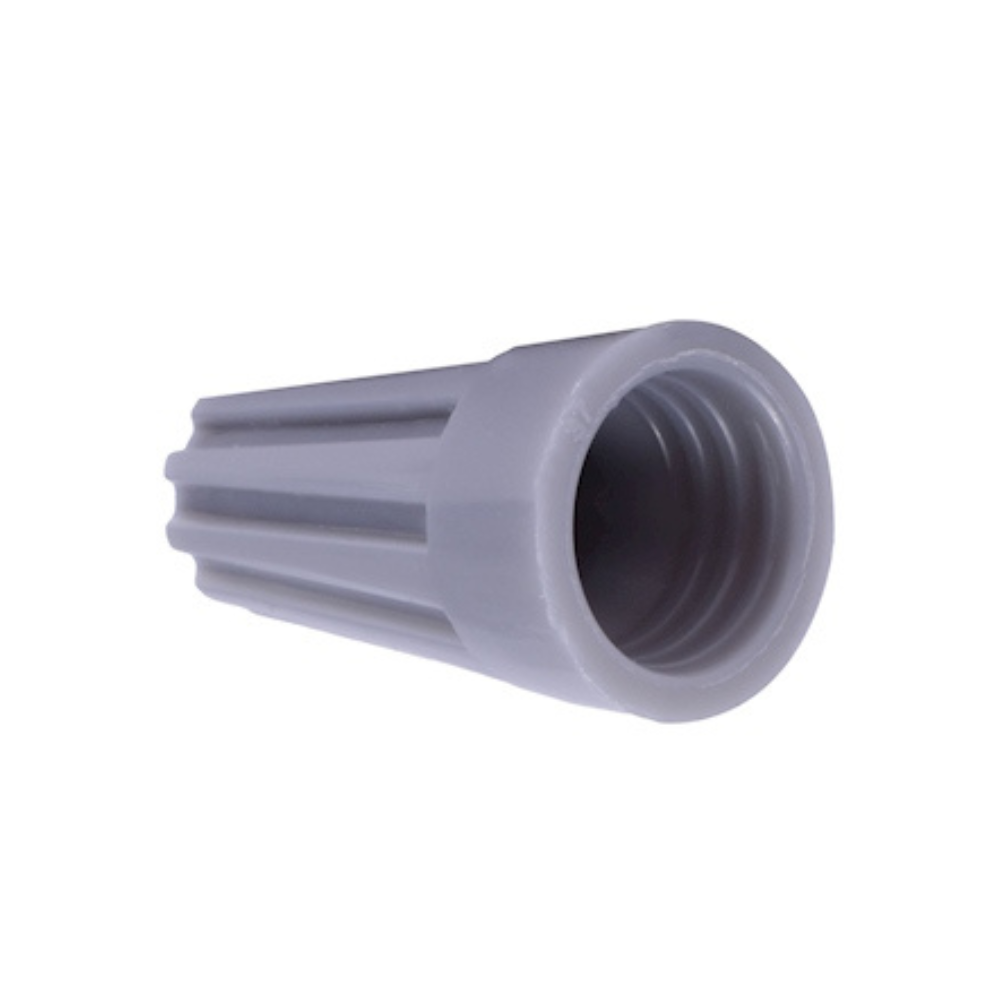 Capuchon / empalme para cable (Cal. 16-18 AWG) gris - SDENTAL.MX Deposito Dental