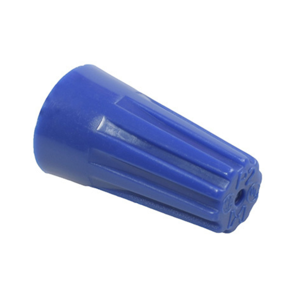 Capuchon / empalme para cable (Cal. 16-18 AWG) azul - SDENTAL.MX Deposito Dental